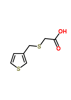 (Thien-3-ylmethyl)thio]acetic acid Structure,16401-41-5Structure