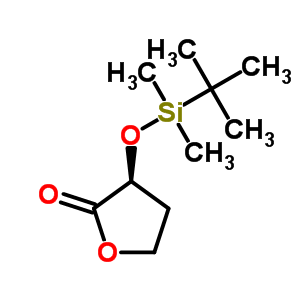 (-)-(3S)-3-{[tert-butyl(dimethyl)silyl]oxy}dihydrofuran-2(3h)-one Structure,164264-14-6Structure