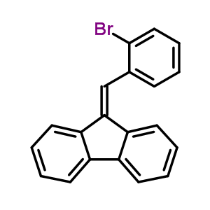 9H-fluorene,9-[(2-bromophenyl)methylene]- Structure,1643-48-7Structure