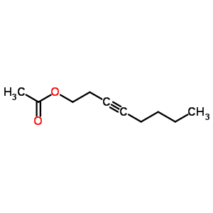 3-Octyn-1-ol, 1-acetate Structure,16491-59-1Structure