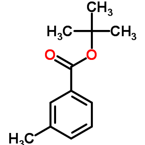 Benzoicacid, 3-methyl-, 1,1-dimethylethyl ester Structure,16537-19-2Structure