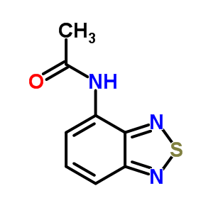 Acetamide,n-2,1,3-benzothiadiazol-4-yl- Structure,16540-61-7Structure