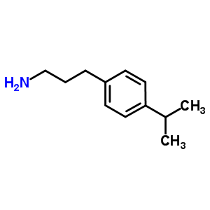 3-(4-Isopropylphenyl)propan-1-amine Structure,165736-01-6Structure