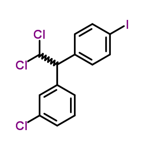 Benzene,1-chloro-3-[2,2-dichloro-1-(4-iodophenyl)ethyl]- Structure,16608-70-1Structure