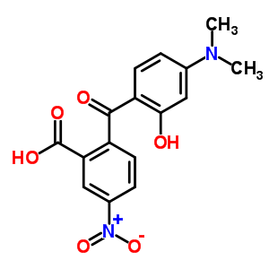 2’-Carboxy-4-dimethylamino-2-hydroxy-4’-nitrobenzophenone Structure,166442-35-9Structure