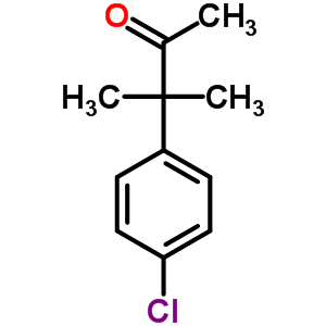 3-(4-Chlorophenyl)-3-methyl-2-butanone Structure,16703-39-2Structure