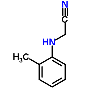 Acetonitrile,2-[(2-methylphenyl)amino]- Structure,16728-83-9Structure