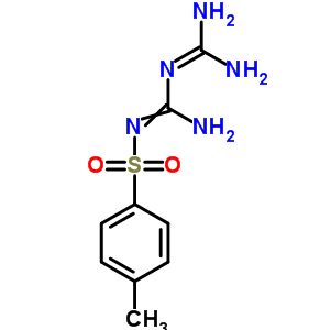 Benzenesulfonamide,n-[[(aminoiminomethyl)amino]iminomethyl]-4-methyl- Structure,1674-53-9Structure