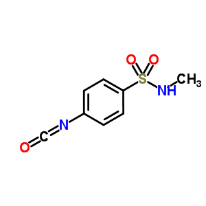 4-Isocyanato-n-methylbenzenesulfonamide Structure,167951-45-3Structure