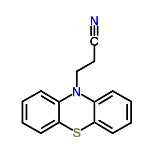 Phenothiazine-10-propionitrile Structure,1698-80-2Structure