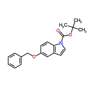 Tert-butyl 5-(benzyloxy)-1h-indole-1-carboxylate Structure,170147-29-2Structure