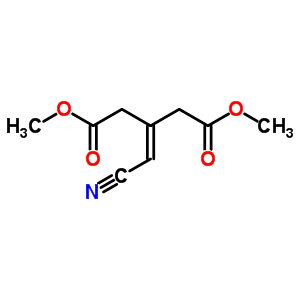 Dimethyl 3-(cyanomethlene)pentanedioate Structure,1709-25-7Structure