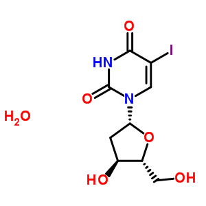 5-Iodo-2-deoxyuridine (hydrate) Structure,17140-71-5Structure