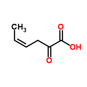 2-Oxo-cis-4-hexenoic acid Structure,17298-80-5Structure