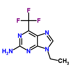 9-Ethyl-6-(trifluoromethyl)purin-2-amine Structure,1736-96-5Structure