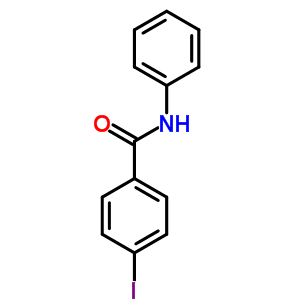 4-Iodo-n-phenyl-benzamide Structure,17370-92-2Structure