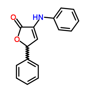 3-Anilino-5-phenyl-5h-furan-2-one Structure,17408-56-9Structure