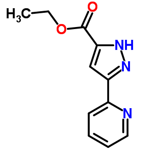 Ethyl 3-(2-pyridinyl)-1h-pyrazole-5-carboxylate Structure,174139-65-2Structure