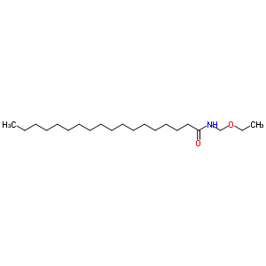 Octadecanamide,n-(ethoxymethyl)- Structure,17419-62-4Structure