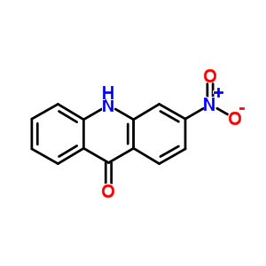 9(10H)-acridinone, 3-nitro- Structure,1744-92-9Structure