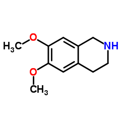 6,7-Dimethoxy-1,2,3,4-tetrahydro-isoquinoline Structure,1745-05-9Structure