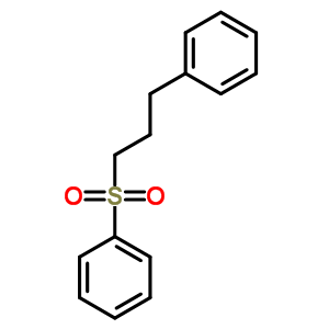 Benzene, [ (3-phenylpropyl)sulfonyl]- Structure,17494-61-0Structure