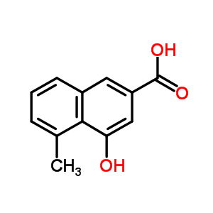 4-Hydroxy-5-methyl-2-naphthalenecarboxylic acid Structure,175161-44-1Structure