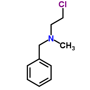 1-Chloro-2-[n-benzyl-n-methylamino]-ethane Structure,17542-47-1Structure