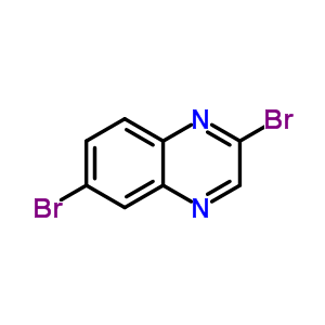 Quinoxaline, 2,6-dibromo- Structure,175858-10-3Structure