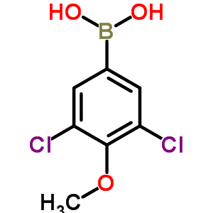 3,5-Dichloro-4-methoxyphenylboronic acid Structure,175883-61-1Structure