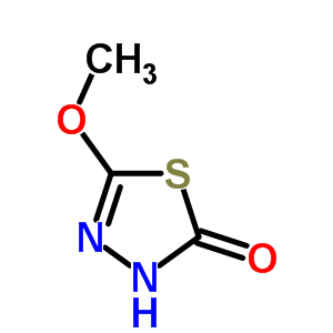 5-Methoxy-1,3,4-thiadiazol-2(3h)-one Structure,17605-27-5Structure