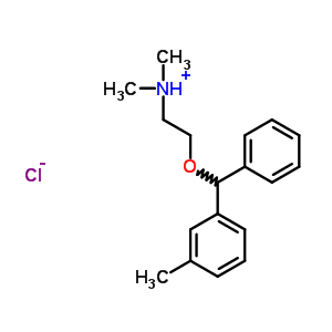 Orphenadrine hydrochloride imp. e (ep) as hydrochloride Structure,17630-53-4Structure