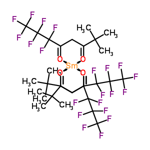 6,6,7,7,8,8,8-Heptafluoro-2,2-dimethyl-octane-3,5-dione Structure,17631-69-5Structure