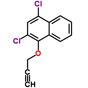 2,4-Dichloro-1-prop-2-ynoxy-naphthalene Structure,17727-36-5Structure