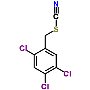 1,2,4-Trichloro-5-(thiocyanatomethyl)benzene Structure,17799-03-0Structure