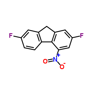 9H-fluorene,2,7-difluoro-4-nitro- Structure,1785-06-4Structure