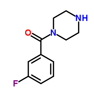 (3-Fluoro-phenyl)-piperazin-1-yl-methanone Structure,179334-10-2Structure