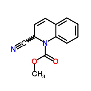 Methyl 2-cyano-2h-quinoline-1-carboxylate Structure,17954-21-1Structure