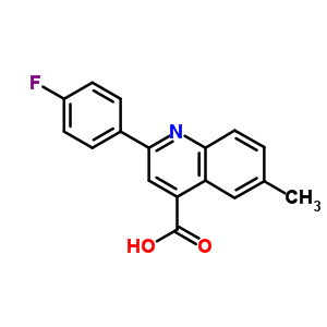 2-(4-Fluorophenyl)-6-methyl-quinoline-4-carboxylic acid Structure,18193-07-2Structure