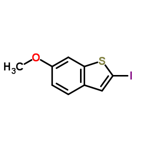 2-Iodo-6-methoxy-benzo[b]thiophene Structure,183133-89-3Structure