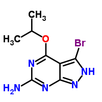 3-Bromo-4-isopropoxy-1h-pyrazolo[3,4-d]pyrimidin-6-amine Structure,183274-50-2Structure