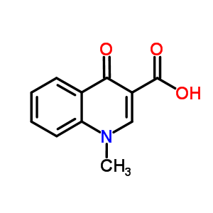 1-Methyl-4-oxo-1,4-dihydroquinoline-3-carboxylic acid Structure,18471-99-3Structure