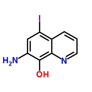 7-Amino-5-iodo-8-quinolinol Structure,18472-10-1Structure