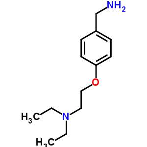 4-(2-Diethylaminoethoxy)benzylamine Structure,1849-80-5Structure