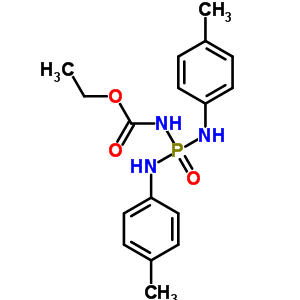 Ethyl n-bis[(4-methylphenyl)amino]phosphorylcarbamate Structure,18639-03-7Structure