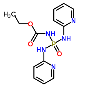 Ethyl n-bis(pyridin-2-ylamino)phosphorylcarbamate Structure,18639-05-9Structure