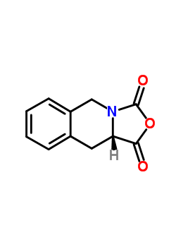 (3AS)-4,9,3a,9a-Tetrahydro-1,3-oxazolidino[3,4-b]isoquinoline-1,3-dione Structure,186606-17-7Structure