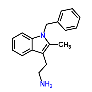 2-(1-Benzyl-2-methyl-1h-indol-3-yl)ethanamine Structure,18690-56-7Structure