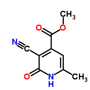 Methyl 3-cyano-2-hydroxy-6-methylisonicotinate Structure,18724-73-7Structure