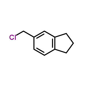 5-(Chloromethyl)-2,3-dihydro-1h-indene Structure,18775-42-3Structure